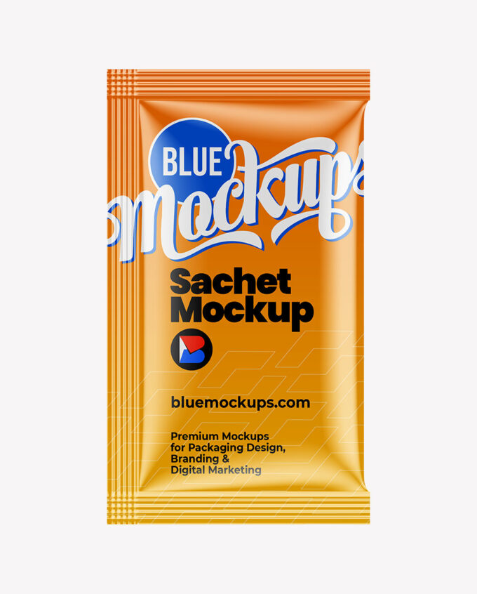 Sachet Mockup | Glossy