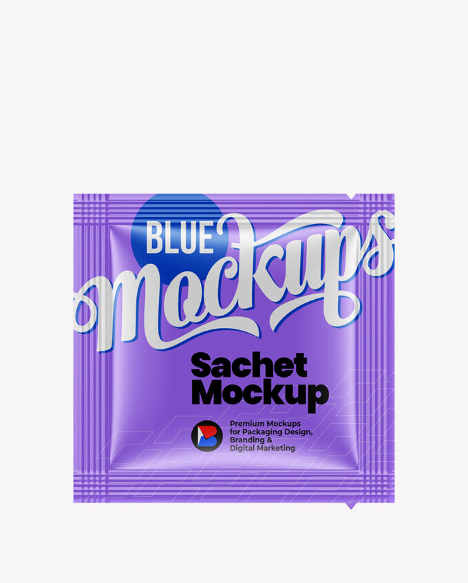 Sachet Mockup | Glossy