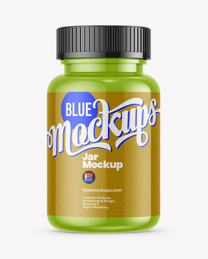 Jar Mockup | Glossy