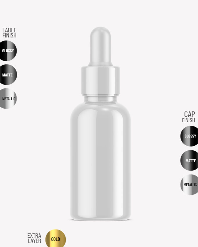 Dropper Bottle Mockup | Glossy