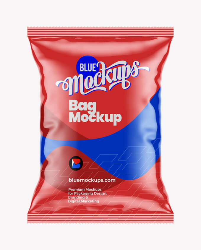 Food Bag Mockup | Glossy