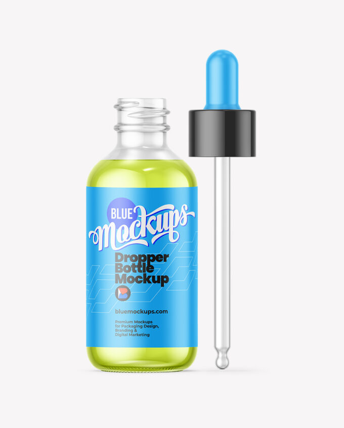 Dropper Bottle Mockup