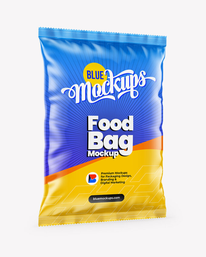 Food Bag Mockup | Glossy