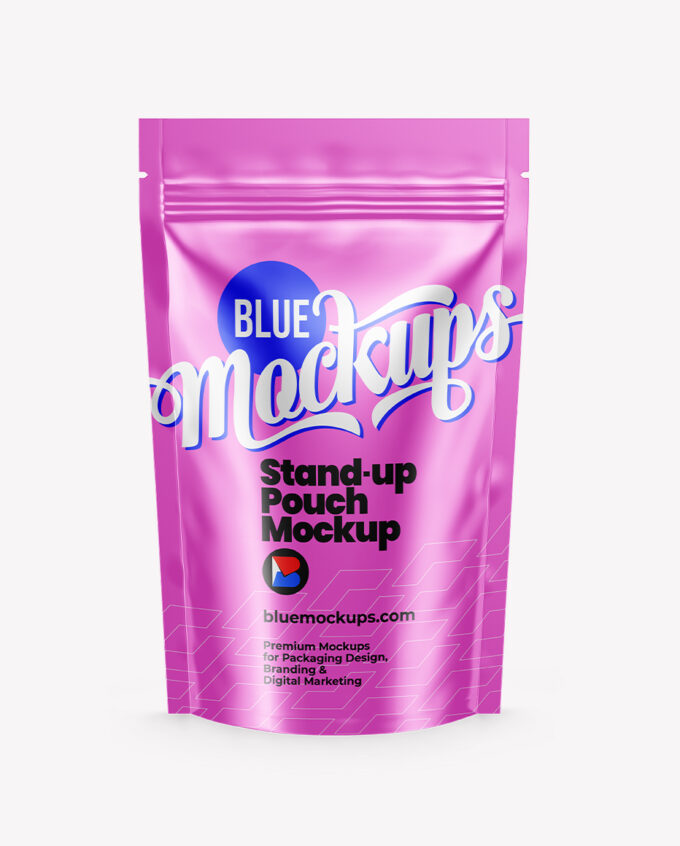 Stand-up Pouch Mockup | Glossy