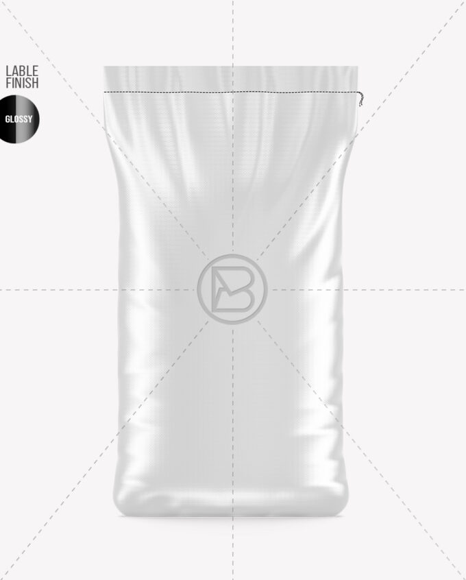 Sack Bag Mockup | Polypropylene