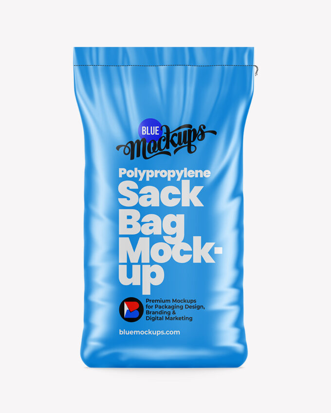 Sack Bag Mockup | Polypropylene