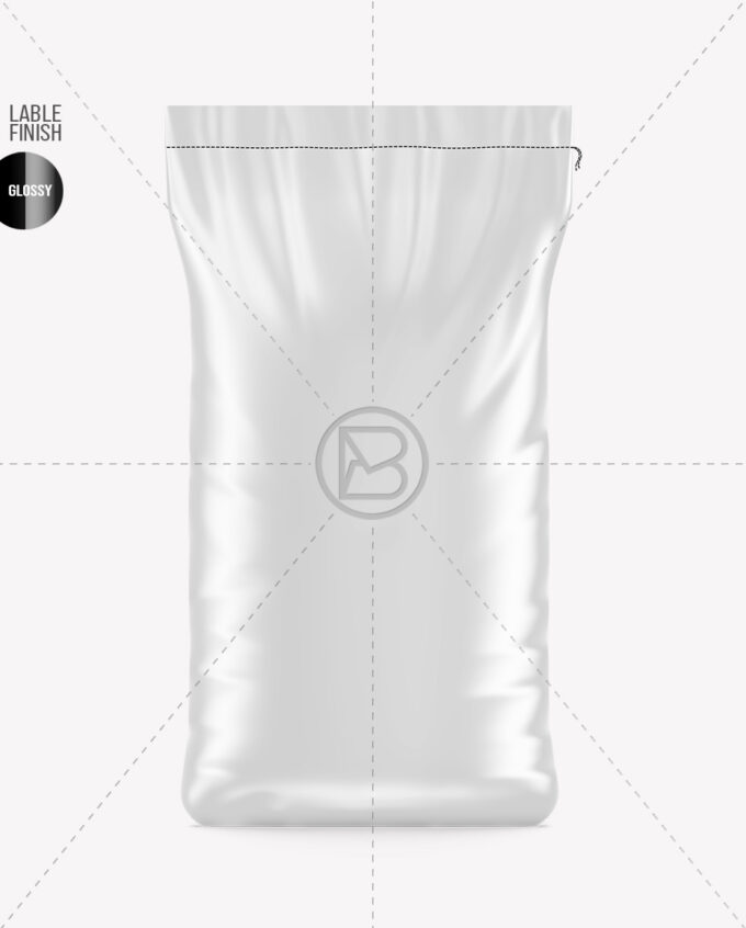 Sack Bag Mockup | Polypropylene