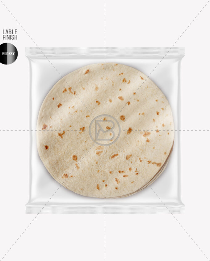 Tortilla Packaging Mockup | Glossy - Image 2