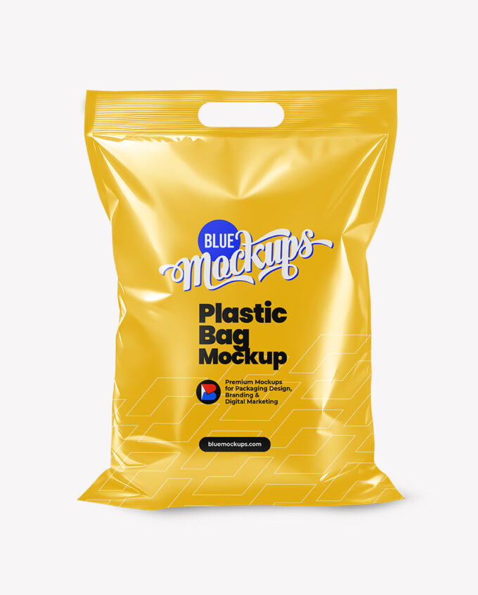 Food Bag Mockup | Glossy