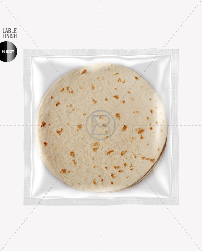 Tortilla Packaging Mockup | Glossy - Image 2