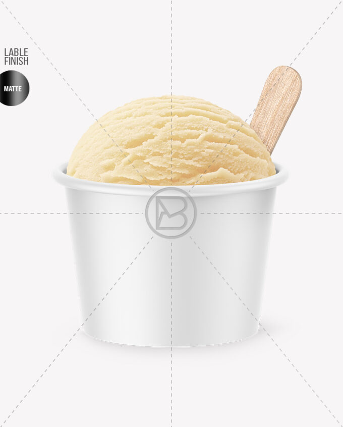 Ice Cream Cup Mockup - Image 2