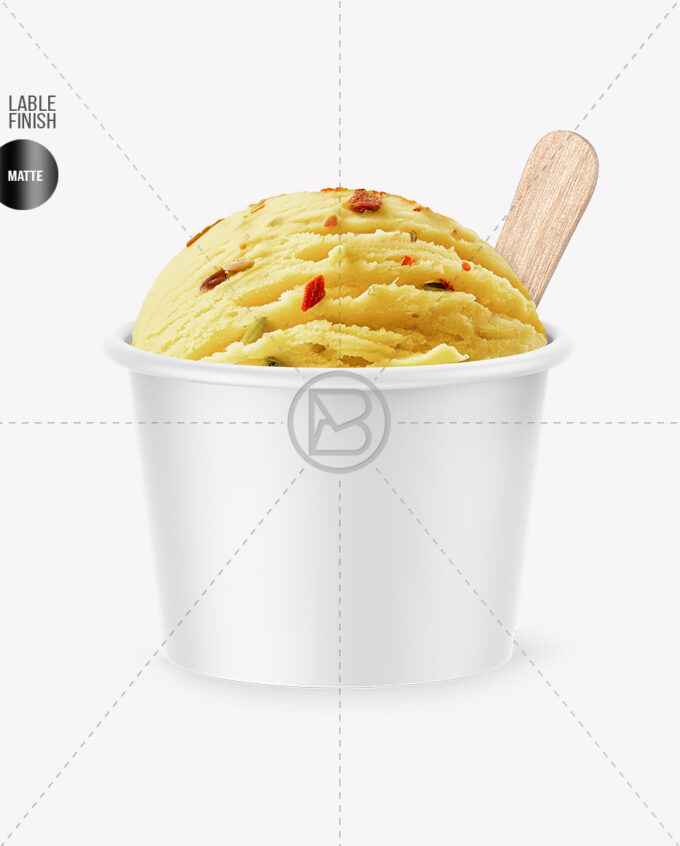 Ice Cream Cup Mockup - Image 2